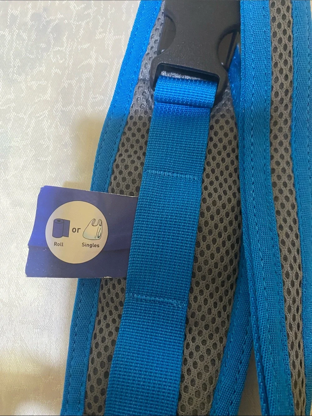 Doggy Rope Toy with Ball - Blue & White , Pick Pocket Leash New Open to Offers!